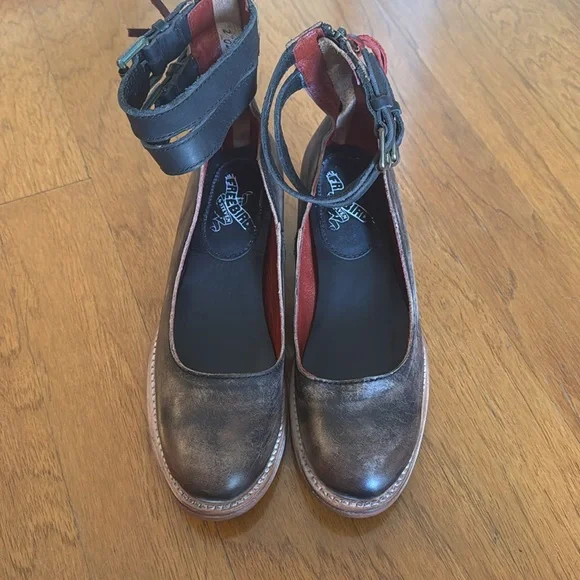 NEW Freebird Maribel sexy black/dark brown shoes - Picture 4 of 14